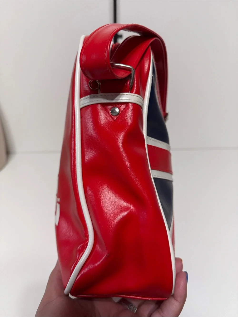 Vintage Lonsdale London Union Jack Crossbody Shoulder Bag